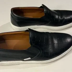 Jimmy Choo | Shoes | Jimmy Choo Mens Black Embossed Leather  display picture 3